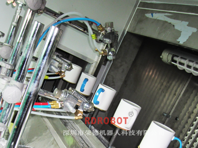 固定喷枪喷涂生产线