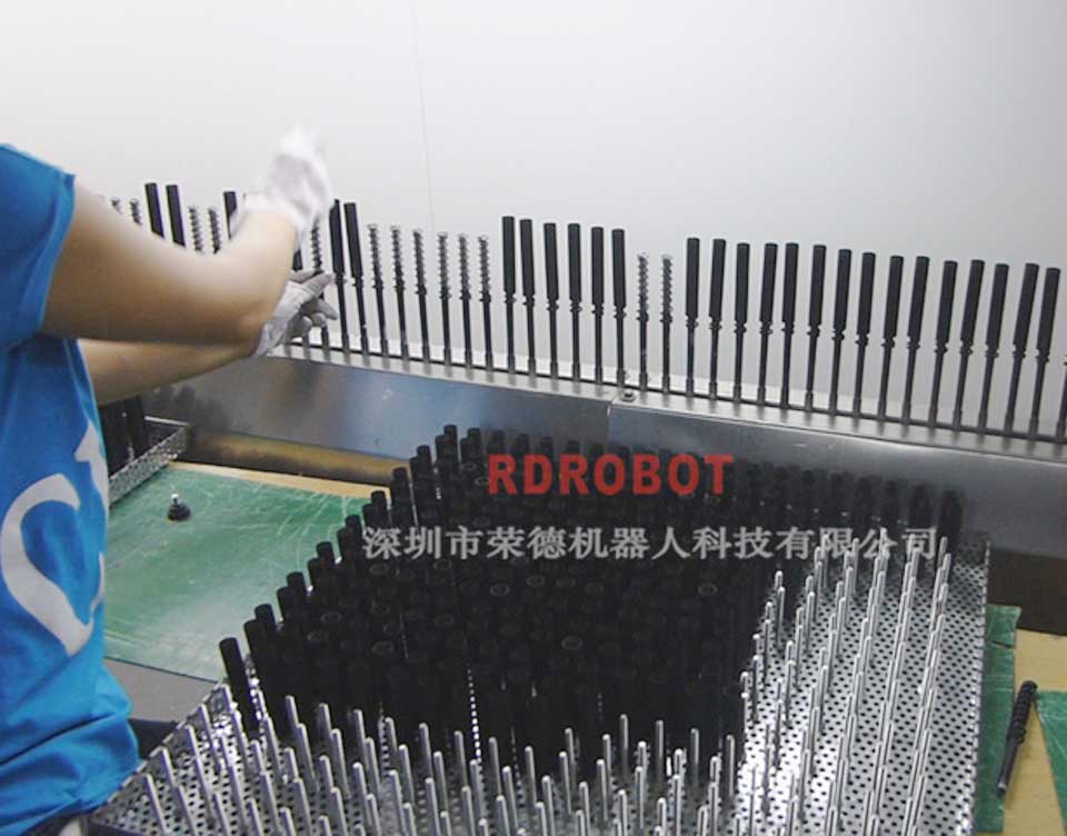 电子烟杆全自动喷漆烘干线