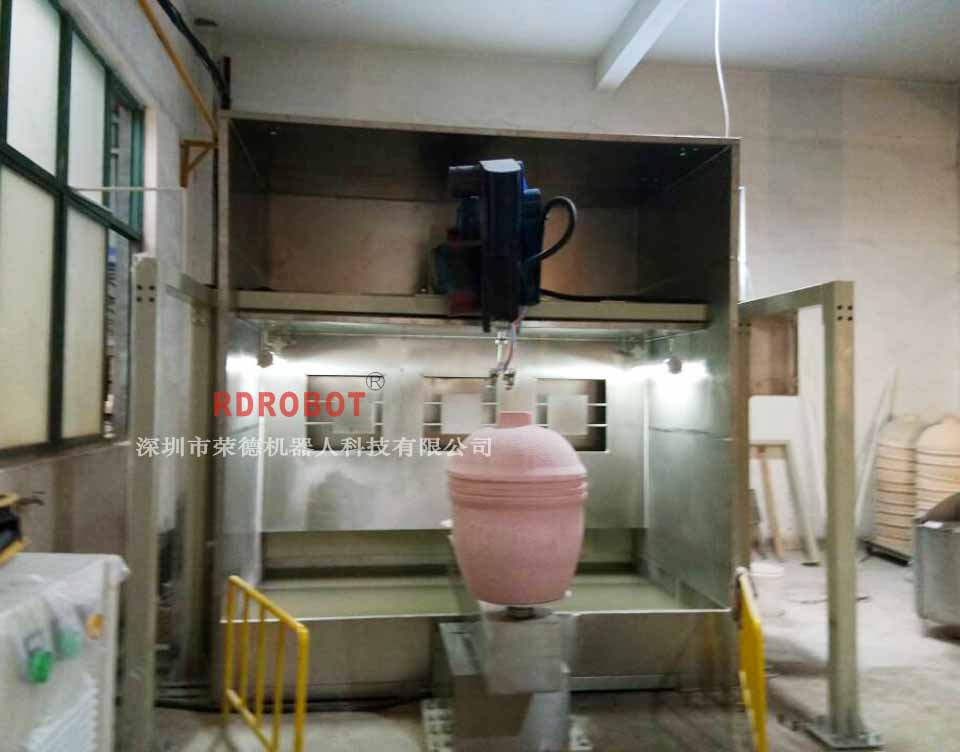 陶瓷灶具机器人喷漆设备