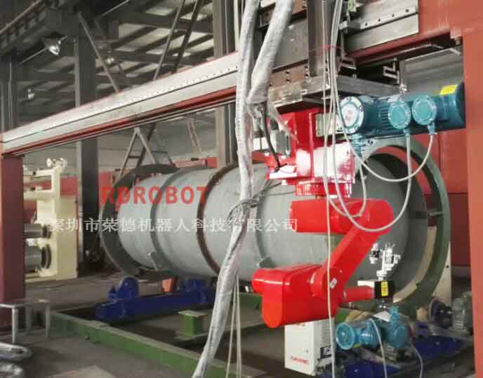 罐体1型机器人喷涂