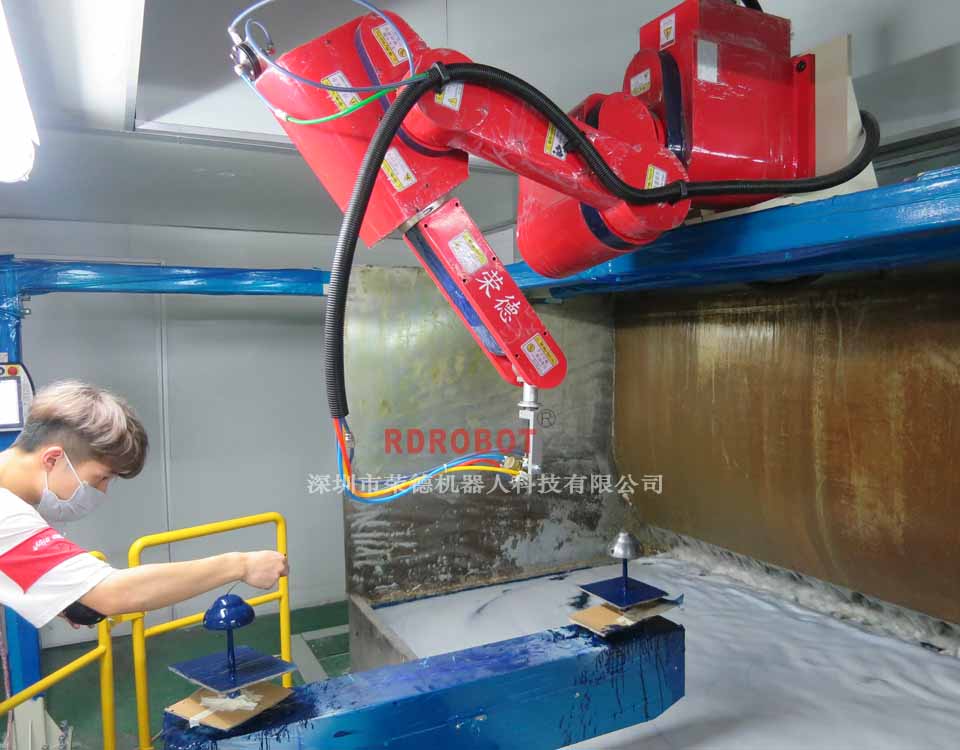 灯罩自动喷漆设备