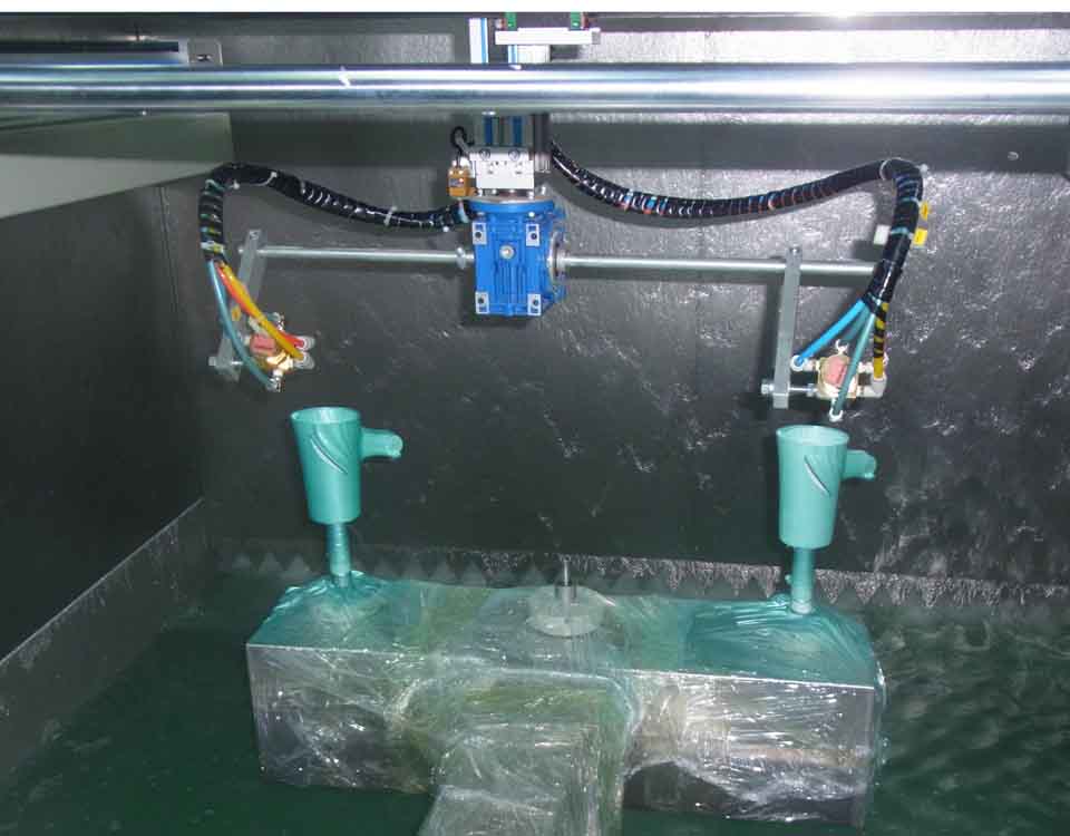 吹风筒自动往复喷涂设备