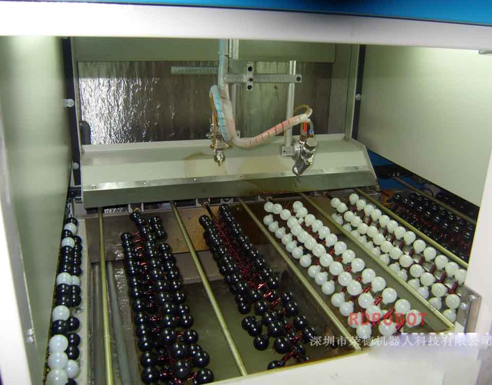 圣诞球往复式喷漆机